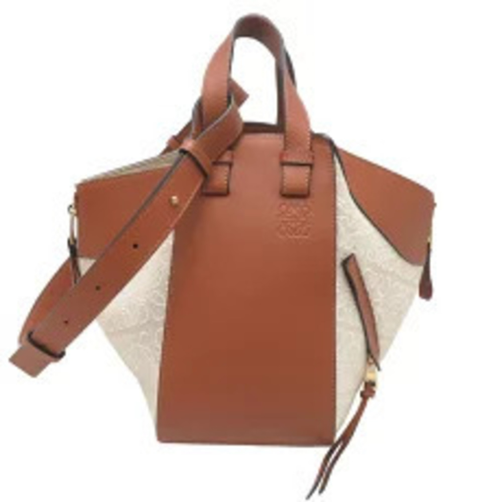 Loewe Hammock Handbag Leather Brown
